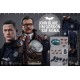 The Dark Knight Rises Movie Masterpiece Action Figures 1/6 John Blake and Jim Gordon with Bat-Signal 30 cm